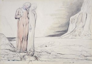 Dantes Divineへのイラスト 作： William Blake